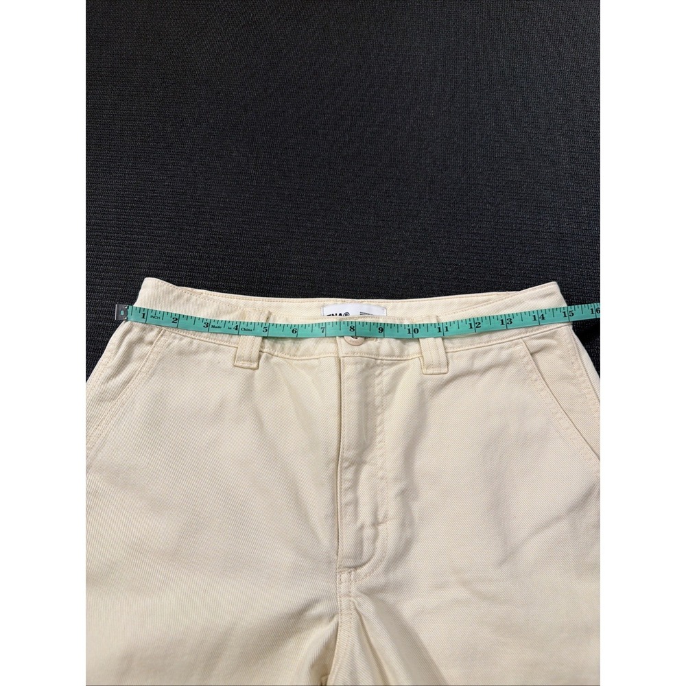 Aritzia Tna Greenwich Pant High-waisted Carpenter Pants Cotton Cream Size 6 - Picture 5 of 7